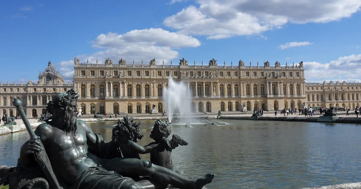 palace in Versailles, France and location of the Museum of the History of France