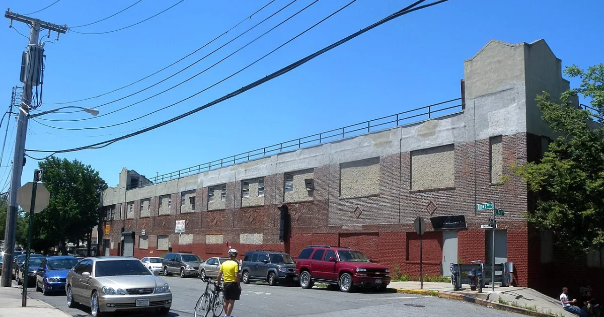 section of the northern borough of the Bronx in New York City