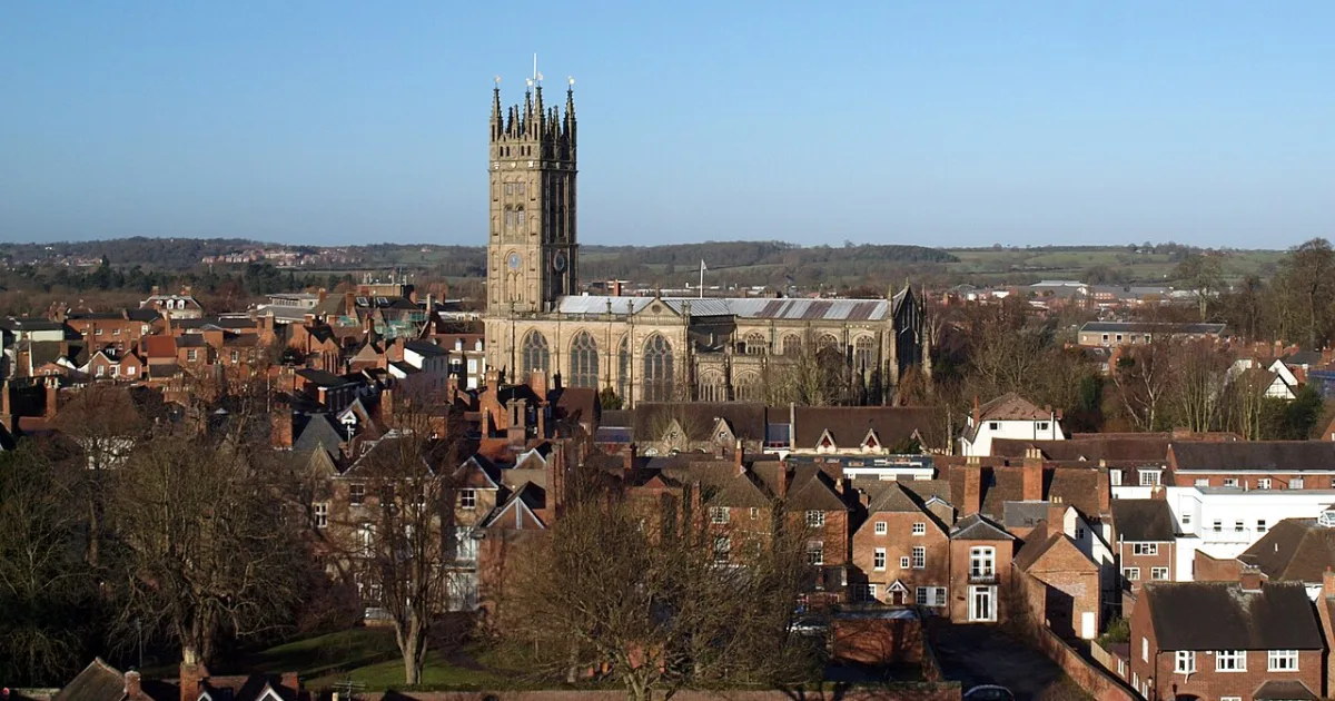 county town of Warwickshire, England