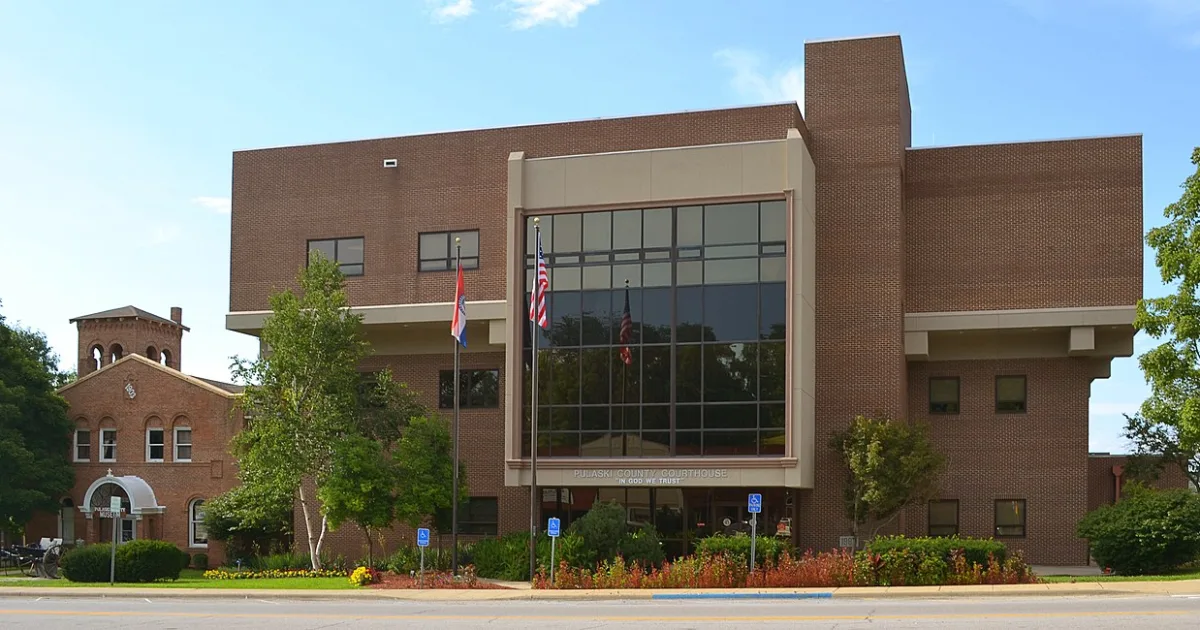 city in and the county seat of Pulaski County, Missouri, United States
