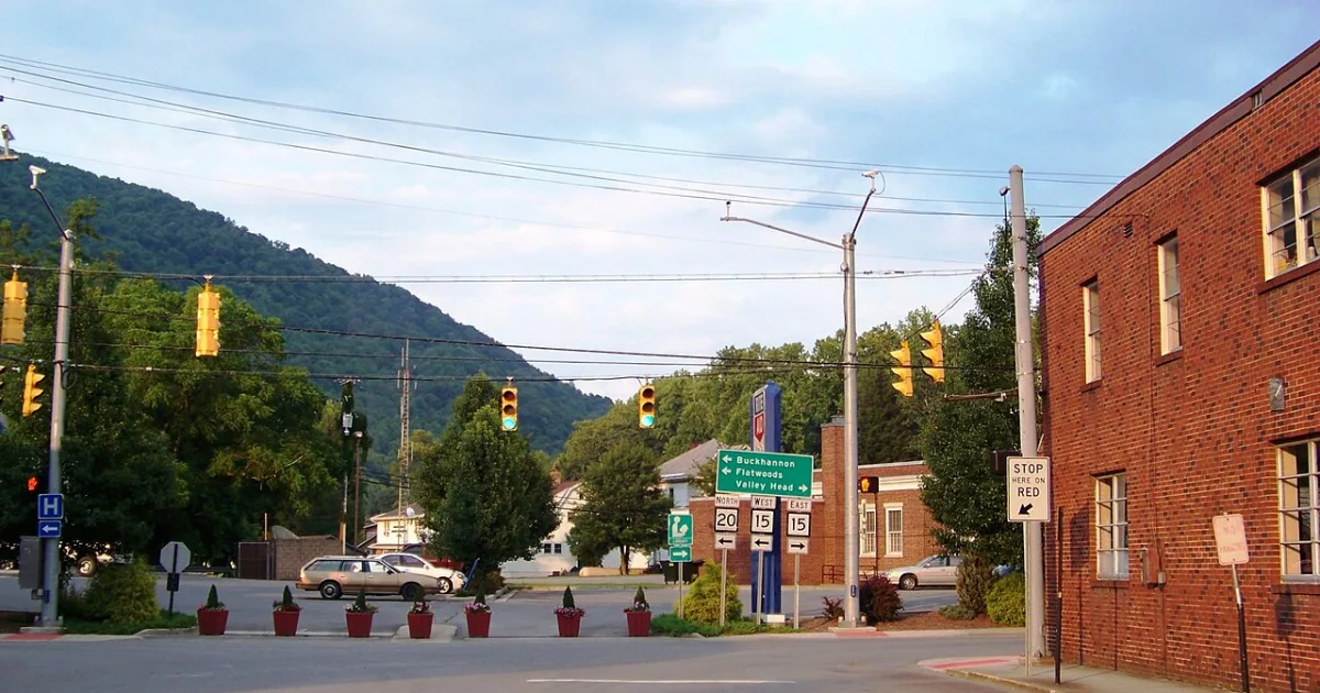 town in Webster County, West Virginia, United States of America