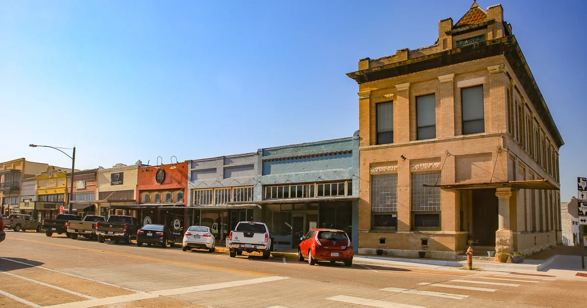 town in Grayson and Finnin counties in Texas, United States