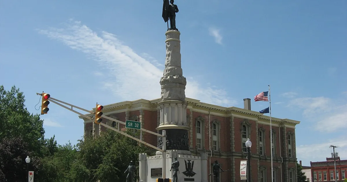 city in White River Township, Randolph County, Indiana, United States
