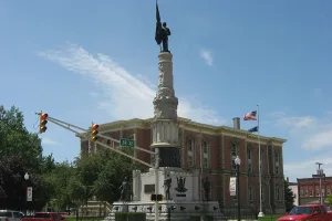 city in White River Township, Randolph County, Indiana, United States
